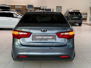 2012 Kia Rio 4-speed III, голубой, 695000 рублей, вид 5