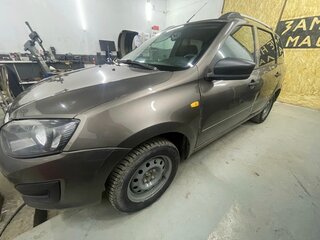 2014 Lada (ВАЗ) Kalina II, коричневый, 420000 рублей, вид 1
