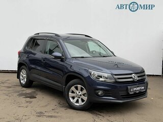 2012 Volkswagen Tiguan I Рестайлинг, синий, 1309000 рублей, вид 3
