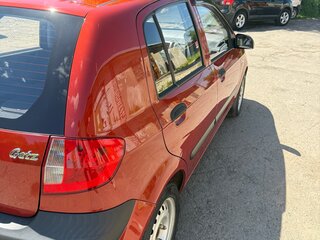 2010 Hyundai Getz I Рестайлинг, красный, 530000 рублей, вид 3