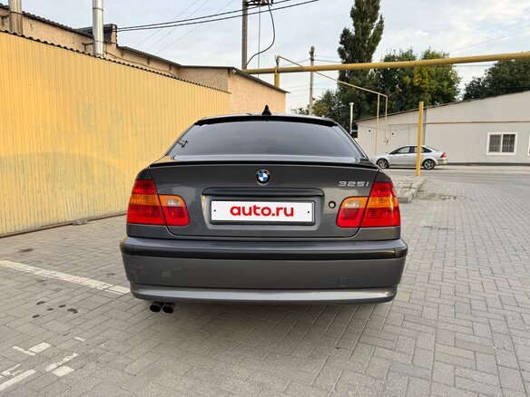 2002 BMW 3 серии 325i IV (E46) Рестайлинг, серый, 750000 рублей - вид 6