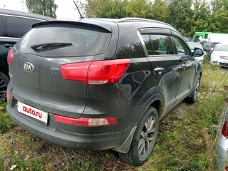 2014 Kia Sportage III Рестайлинг, чёрный, 1182000 рублей, вид 3