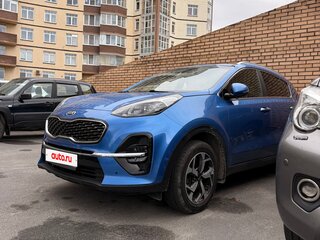 2019 Kia Sportage IV Рестайлинг, синий, 2250000 рублей, вид 3