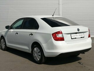 2014 Skoda Rapid I, белый, 520000 рублей, вид 5