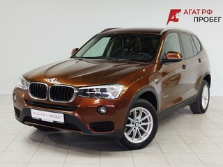 2016 BMW X3 20d xDrive II (F25) Рестайлинг, коричневый, 2150000 рублей, вид 1