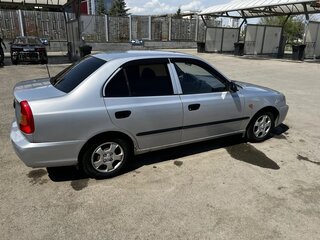 2006 Hyundai Accent ТагАЗ II, серебристый, 280000 рублей, вид 2