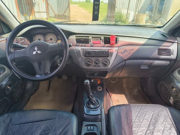 2007 Mitsubishi Lancer IX Рестайлинг, чёрный, 200000 рублей - вид 7