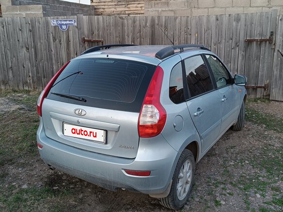 2013 Lada (ВАЗ) Kalina II, голубой, 550000 рублей - вид 5