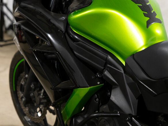 2013 Kawasaki ER-4F (Ninja 400R), зелёный, 330000 рублей - вид 5