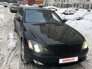 2008 Mercedes-Benz S-Класс 500 Long V (W221), чёрный, 1800000 рублей, вид 2