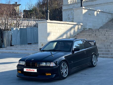 1996 BMW 3 серии 323i III (E36), чёрный, 800000 рублей, вид 4