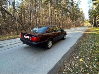 1992 Audi 100 IV (C4), красный, 290000 рублей, вид 3