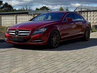 2013 Mercedes-Benz CLS 350 II (C218), красный, 3000000 рублей, вид 2