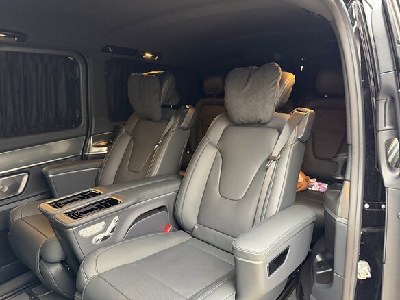 2025 Mercedes-Benz V-Класс Long 300 d длинный III (W447) Рестайлинг 2, чёрный, 13800000 рублей - вид 8