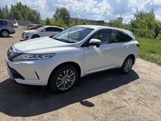2019 Toyota Harrier III (XU60) Рестайлинг, белый, 3450000 рублей, вид 1