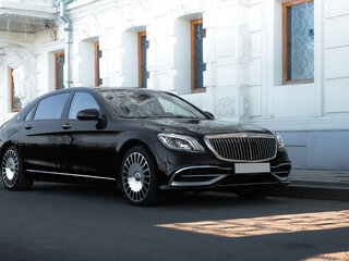 2015 Mercedes-Benz Maybach S-Класс 500 I (X222), чёрный, 5000000 рублей, вид 1
