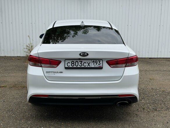 2016 Kia Optima IV, белый, 1630000 рублей - вид 3