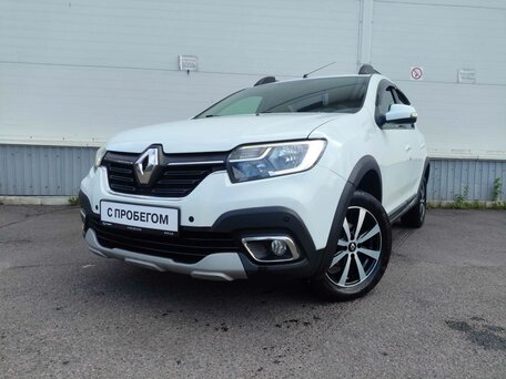 2019 Renault Sandero Stepway II Рестайлинг, белый, 1215000 рублей, вид 1