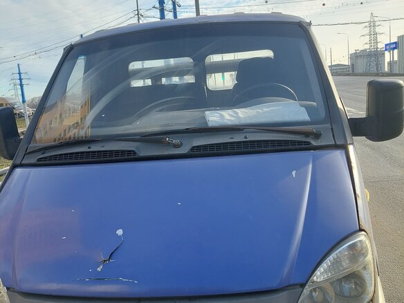 2007 ГАЗ ГАЗель (3302), синий, 300000 рублей