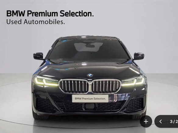 2022 BMW 5 серии 530i xDrive VII (G30/G31/G38) Рестайлинг, чёрный, 5390000 рублей - вид 2