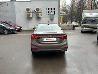 2019 Hyundai Solaris II, коричневый, 1155000 рублей, вид 4