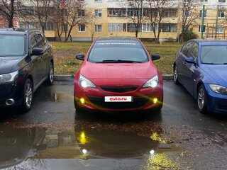 2014 Opel Astra GTC J Рестайлинг, красный, 1300000 рублей, вид 2
