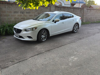 2016 Mazda 6 III (GJ) Рестайлинг, белый, 1690000 рублей, вид 1