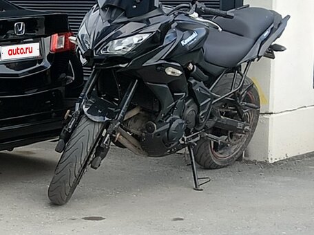 2014 Kawasaki Versys 650, чёрный, 550000 рублей, вид 4