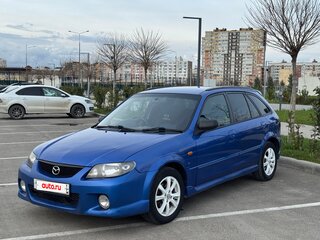 2001 Mazda Familia S-Familia S-Wagon VIII (BJ), синий, 550000 рублей, вид 1