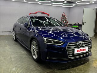 2018 Audi A5 II (F5), синий, 4000000 рублей, вид 1