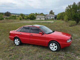 1991 Audi 80 IV (B3), красный, 395000 рублей, вид 5