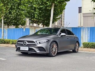 2022 Mercedes-Benz A-Класс 180 Long IV (W177) Рестайлинг, серый, 2040000 рублей, вид 3