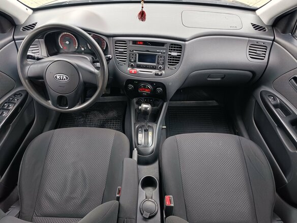 2010 Kia Rio II Рестайлинг, серебристый - вид 8