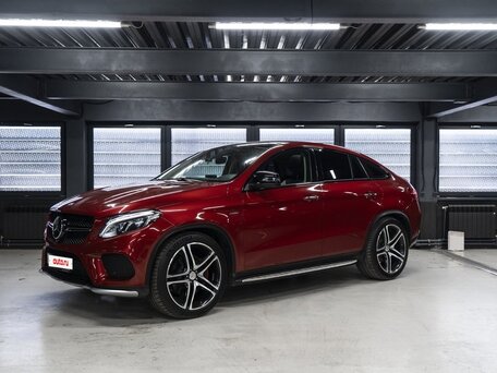 2015 Mercedes-Benz GLE Coupe 450 AMG I (C292), красный, 4100000 рублей, вид 2