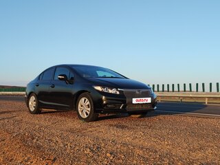2012 Honda Civic IX, чёрный, 890000 рублей, вид 3