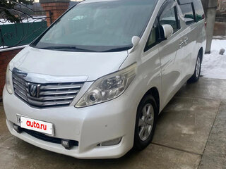 2009 Toyota Alphard II, белый, 1990000 рублей, вид 1