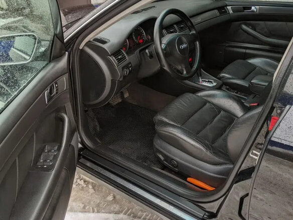 2001 Audi A6 II (C5) Рестайлинг, чёрный - вид 10