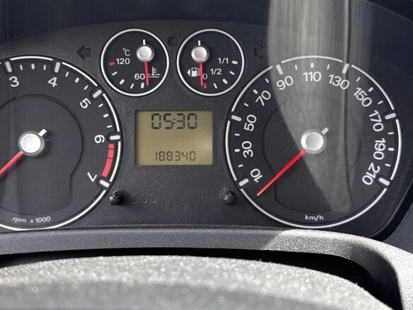 2008 Ford Fiesta Mk5, чёрный, 450000 рублей - вид 3
