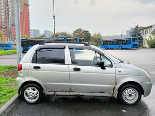 2007 Daewoo Matiz I Рестайлинг, серебристый, 225000 рублей, вид 2