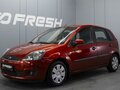 2006 Ford Fiesta Mk5, красный