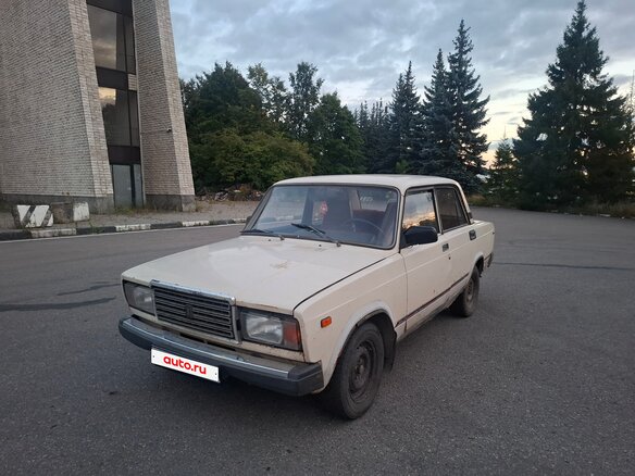 1996 Lada (ВАЗ) 2107, бежевый