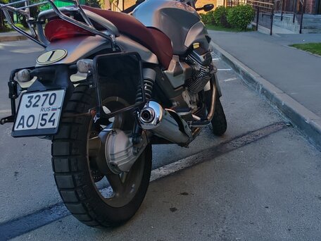 2003 Moto Guzzi Breva 750, серебристый, 350000 рублей, вид 4
