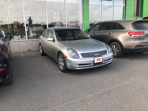 2001 Nissan Skyline XI (V35), серый, 590000 рублей - вид 3