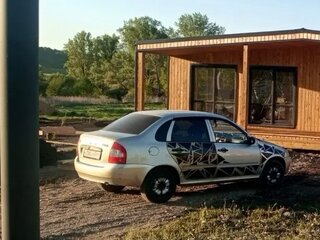 2007 Lada (ВАЗ) Kalina I, жёлтый, 149000 рублей, вид 4