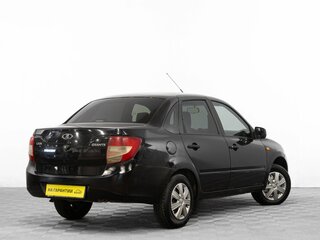 2017 Lada (ВАЗ) Granta I, чёрный, 399000 рублей, вид 4