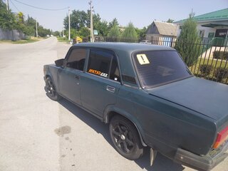 2005 Lada (ВАЗ) 2107, зелёный, 100000 рублей, вид 4