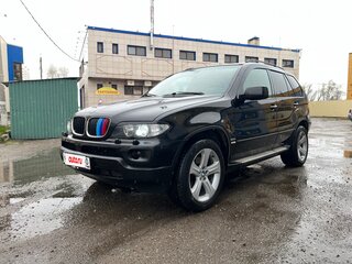 2004 BMW X5 3.0d I (E53) Рестайлинг, чёрный, 1350000 рублей, вид 1
