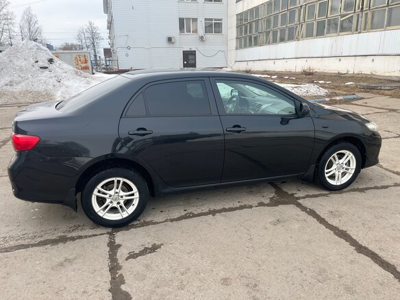2008 Toyota Corolla X (E140, E150), чёрный, 950000 рублей - вид 3
