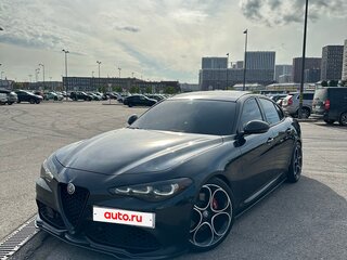 2022 Alfa Romeo Giulia II (952) Рестайлинг, чёрный, 3890000 рублей, вид 1