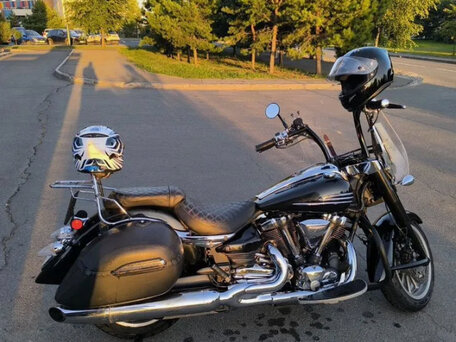 2005 Yamaha XV 1900, чёрный, 690000 рублей, вид 2